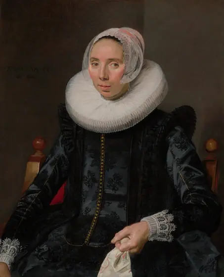 Portrait of a Lady, Frans Hals, 1627, oil on canvas