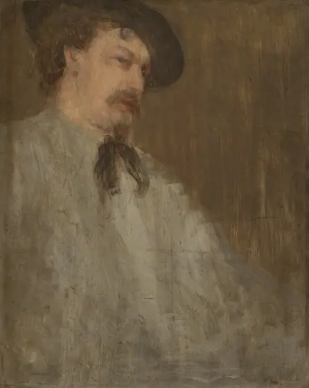 Portrait of Dr. William McNeill Whistler, James McNeill Whistler, 1871–73, oil on panel