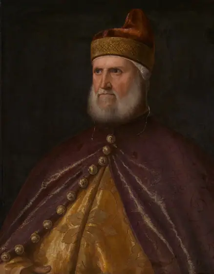 Doge Andrea Gritti, Titian, c. 1535, oil on canvas