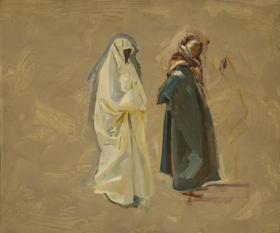 Study of Two Bedouins, John Singer Sargent, 1905–6, oil on canvas