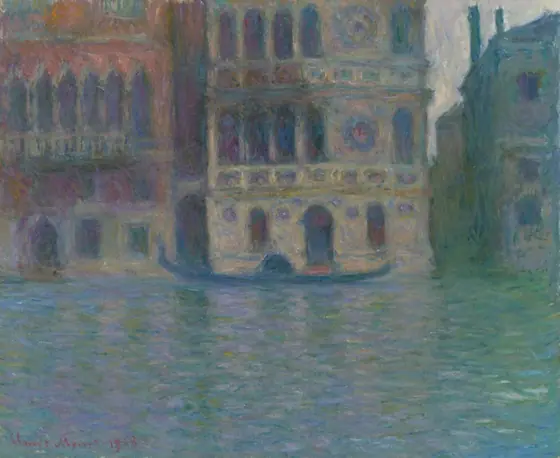 Venice, Palazzo Dario, Claude Monet, 1908, oil on canvas