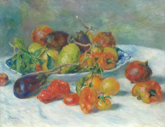 Fruits of the Midi, Pierre-Auguste Renoir, 1881, oil on canvas