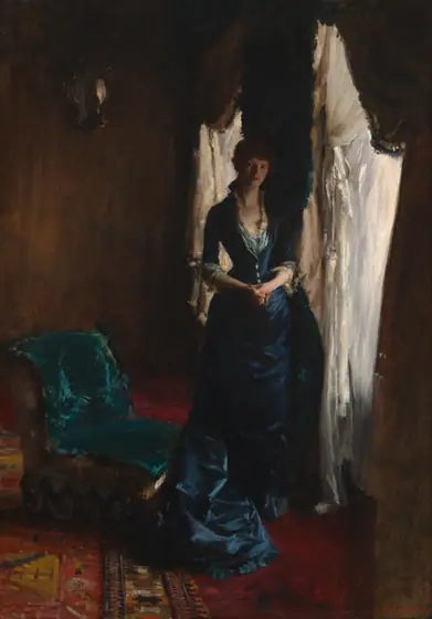Madame Paul Escudier (Louise Lefevre), John Singer Sargent, 1882, oil on canvas
