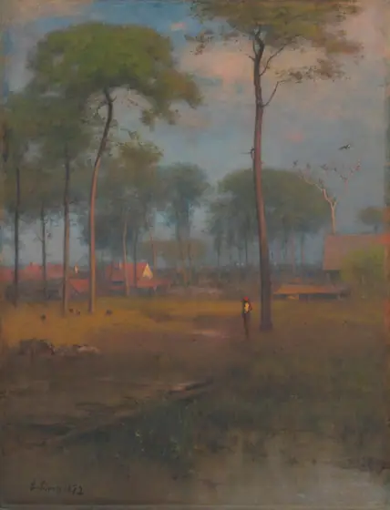 Early Morning, Tarpon Springs, George Inness, 1892, oil on canvas