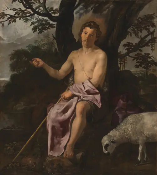 Saint John the Baptist in the Wilderness, Diego Velázquez, c. 1622, oil on canvas