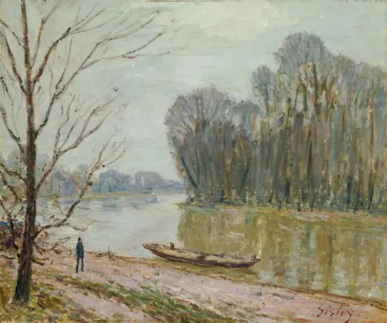 The Loire, Alfred Sisley, 1896, oil on canvas