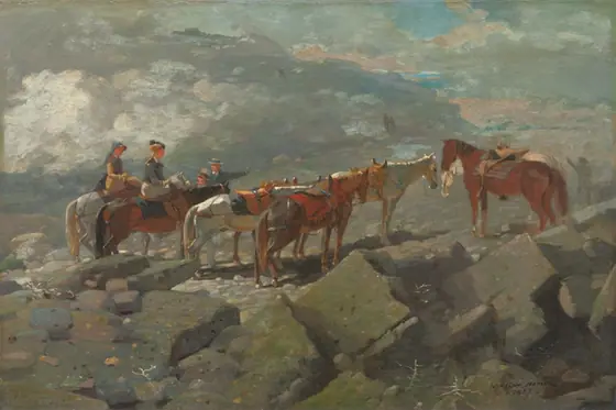 Mount Washington, Winslow Homer, 1869, oil on canvas