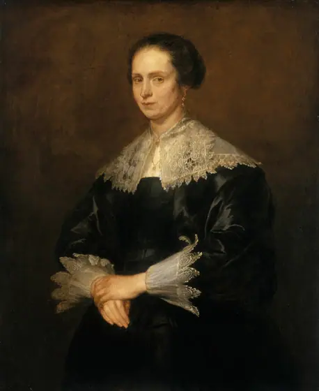Helena Tromper Du Bois, Anthony van Dyck, c. 1631, oil on canvas