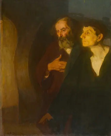 The Two Disciples at the Tomb, Henry Ossawa Tanner, c. 1906, oil on canvas