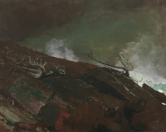 Coast of Maine, Winslow Homer, 1893, oil on canvas