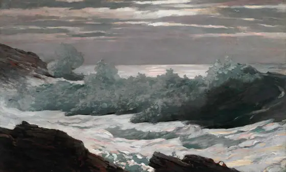 Early Morning After a Storm at Sea, Winslow Homer, 1900–1903, oil on canvas