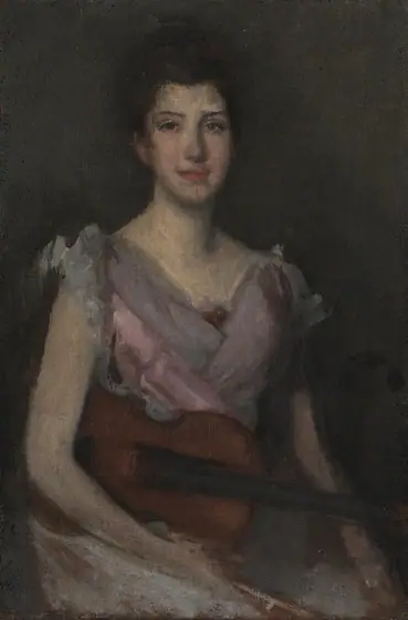 The Violin Player, James McNeill Whistler, c. 1890–94, oil on canvas