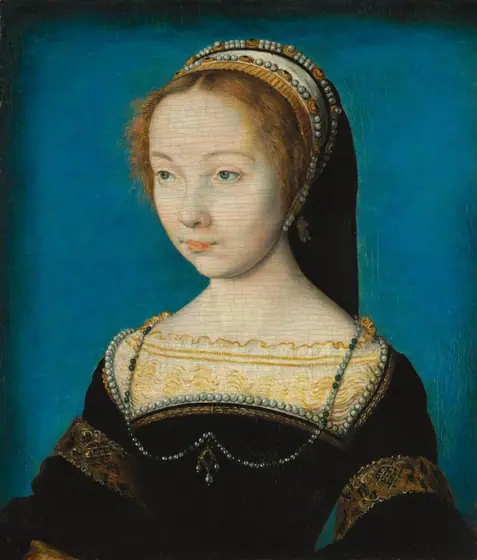 Portrait of a Woman, Corneille de Lyon, c. 1540, oil on wood