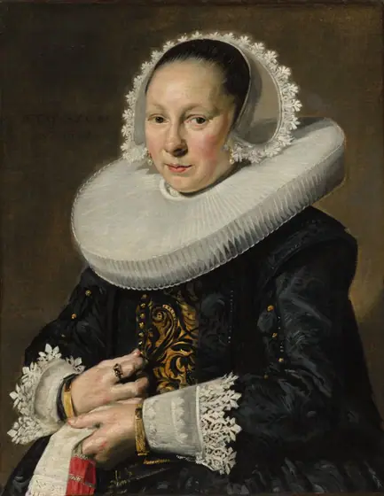 Portrait of a Woman, probably Aeltje Dircksdr. Pater, Frans Hals, 1638, oil on canvas