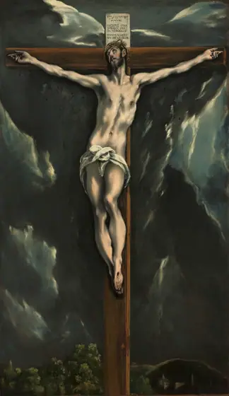 Christ on the Cross, El Greco, c. 1600–1610, oil on canvas