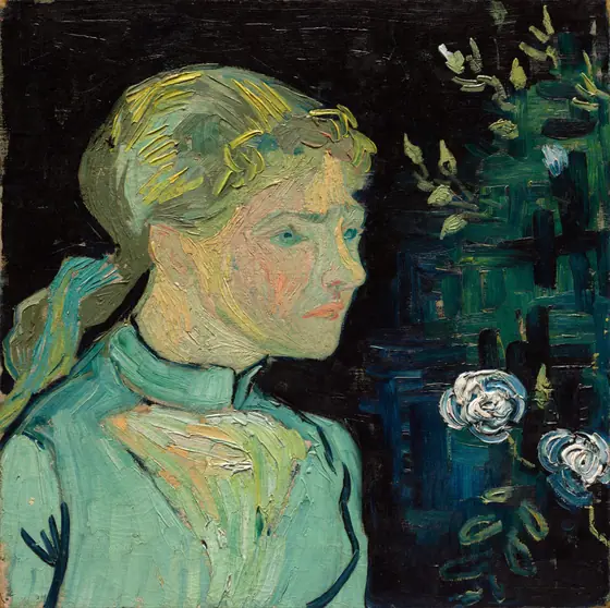 Adeline Ravoux, Vincent van Gogh, 1890, oil on fabric