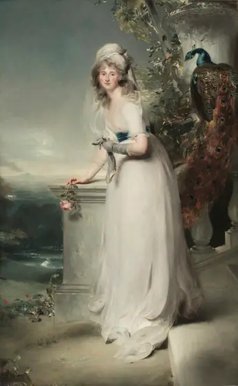 Portrait of Catherine Grey, Lady Manners, Thomas Lawrence, 1794, oil on canvas