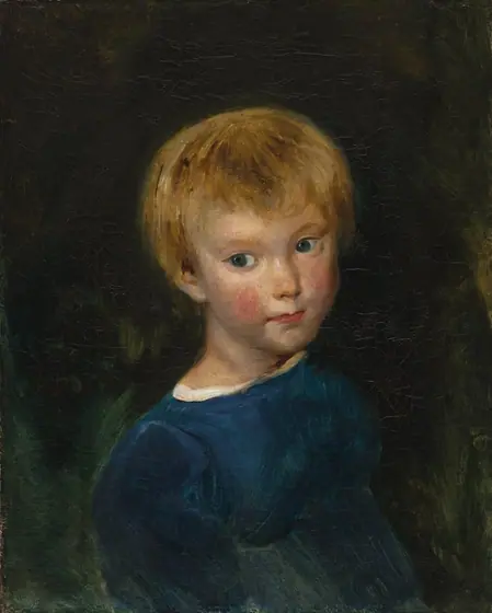 Marguerite-Juliette Pierret, Eugène Delacroix, c. 1827, oil on fabric