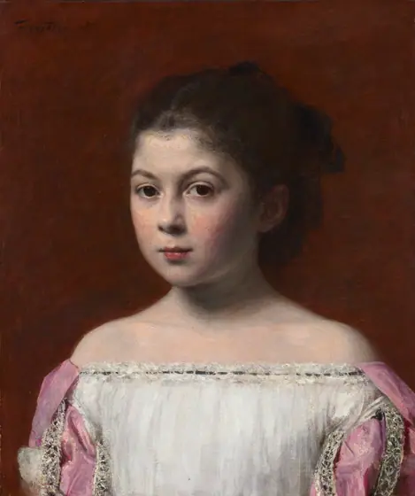 Marie-Yolande de Fitz-James, Henri Fantin-Latour, 1867, oil on fabric