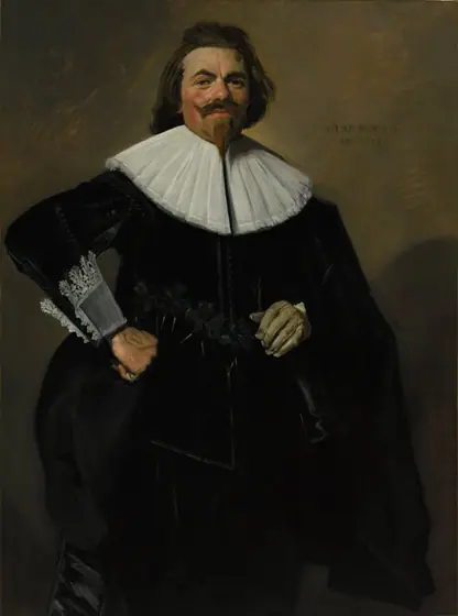 Portrait of Tieleman Roosterman, Frans Hals, 1634, oil on canvas