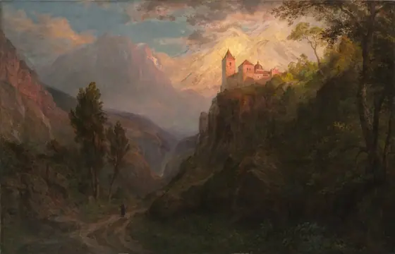 The Monastery of San Pedro (Our Lady of the Snows), Frederic Edwin Church, 1879, oil on canvas