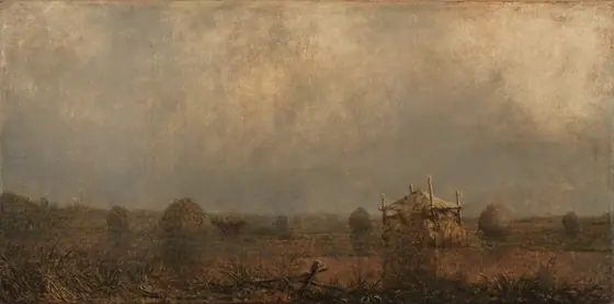 High Tide on the Marshes, Martin Johnson Heade, 1872, oil on canvas
