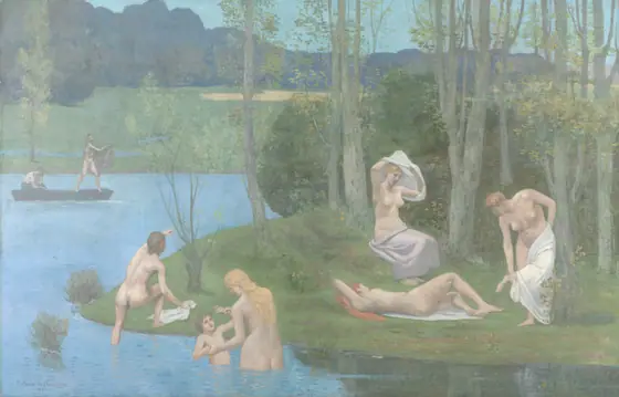Summer, Pierre Puvis de Chavannes, 1891, oil on fabric