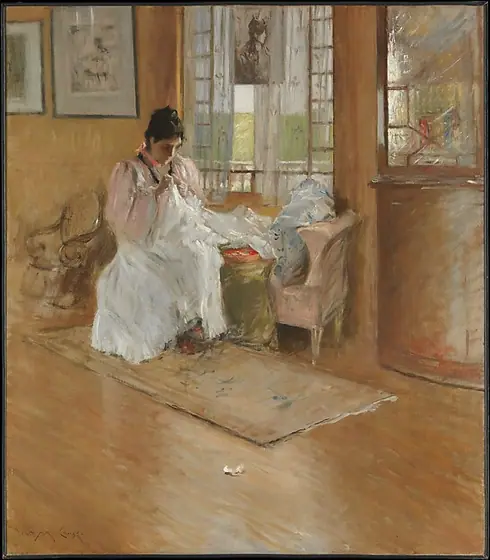 For the Little One, William Merritt Chase, ca. 1896, oil on canvas