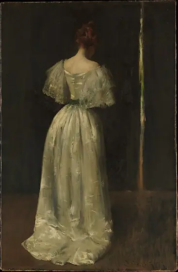 Seventeenth Century Lady, William Merritt Chase, ca. 1895, oil on canvas
