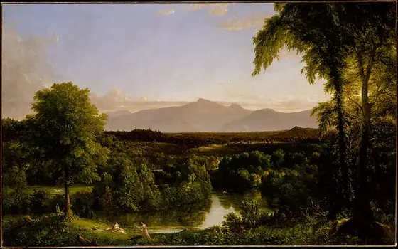 View on the Catskill—Early Autumn, Thomas Cole, 1836–37, oil on canvas
