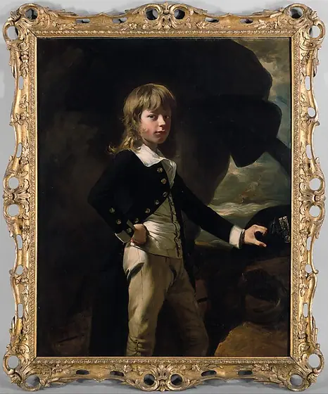Midshipman Augustus Brine, John Singleton Copley, 1782, oil on canvas