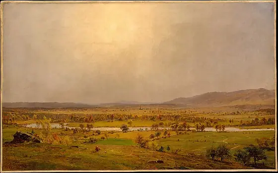 Pompton Plains, New Jersey, Jasper Francis Cropsey, 1867, oil on canvas