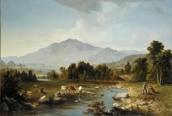 High Point: Shandaken Mountains, Asher Brown Durand, 1853, oil on canvas