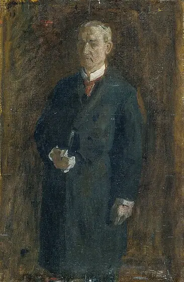 James MacAlister (Sketch), Thomas Eakins, ca. 1895, oil on canvas