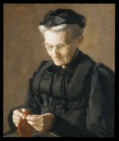 Mrs. Mary Arthur, Thomas Eakins, 1900, oil on canvas