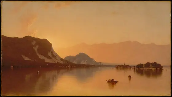 Isola Bella in Lago Maggiore, Sanford Robinson Gifford, 1871, oil on canvas