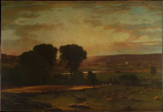 Peace and Plenty, George Inness, 1865, oil on canvas
