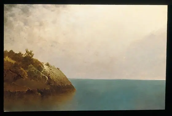 A Foggy Sky, John Frederick Kensett, 1872, oil on canvas