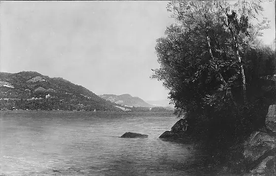 Lake George, A Reminiscence, John Frederick Kensett, 1872, oil on canvas