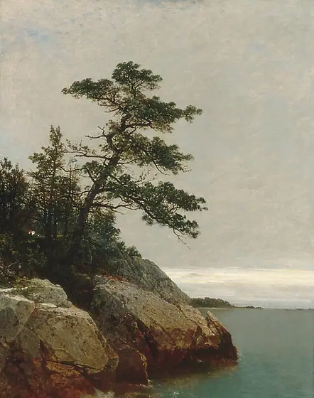 The Old Pine, Darien, Connecticut, John Frederick Kensett, 1872, oil on canvas