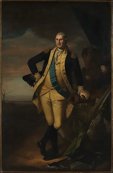George Washington, Charles Willson Peale, ca. 1779–81, oil on canvas