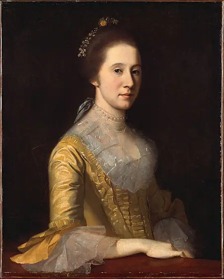 Margaret Strachan (Mrs. Thomas Harwood), Charles Willson Peale, ca. 1771, oil on canvas