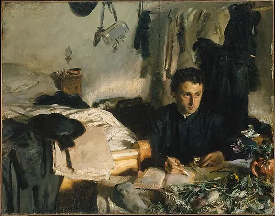 Padre Sebastiano, John Singer Sargent, ca. 1904–6, oil on canvas