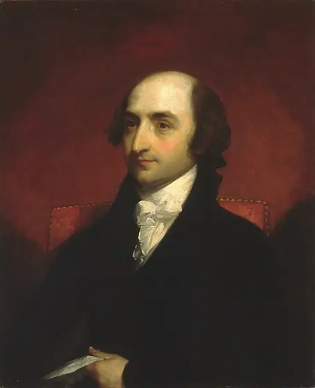 Albert Gallatin, Gilbert Stuart, ca. 1803, oil on canvas