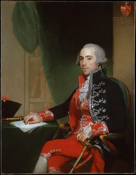 Josef de Jaudenes y Nebot, Gilbert Stuart, 1794, oil on canvas