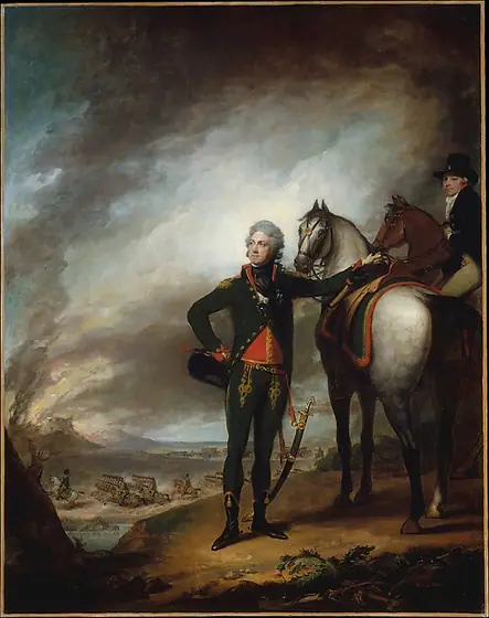 Louis-Marie, Vicomte de Noailles, Gilbert Stuart, 1798, oil on canvas