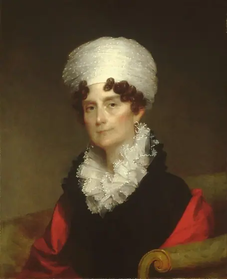 Mrs. Andrew Sigourney, Gilbert Stuart, Ca. 1820, oil on canvas