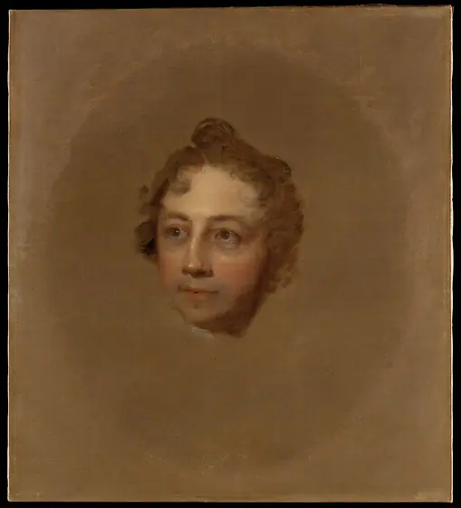 Washington Allston, Gilbert Stuart, ca. 1819–20, oil on canvas