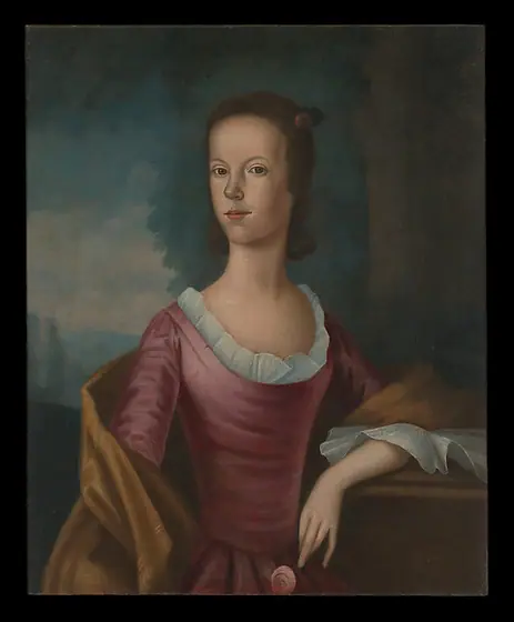 Sarah Ursula Rose, Benjamin West, 1756, oil on canvas