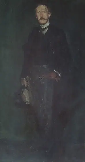 Edward Guthrie Kennedy, James McNeill Whistler, 1893–95, oil on wood